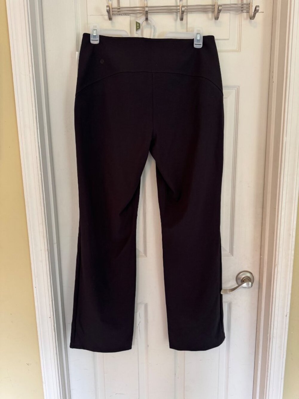 Lululemon Smooth Fit Pull-On High-Rise Pant Trouser Black NEW Pockets Luxtreme - Picture 5 of 12